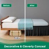 Biscaynebay Wrap Around Bed Skirts for King & Cal King