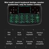 A36 Mini Wireless Keyboard Remote Control Mouse Touchpad Keyboard for