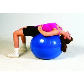 Inflatable PT Ball- 22in 55 Cm- Orange