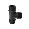 PP Threaded Fitting Screw Fitting T-Piece Black PN10 Fittings AG