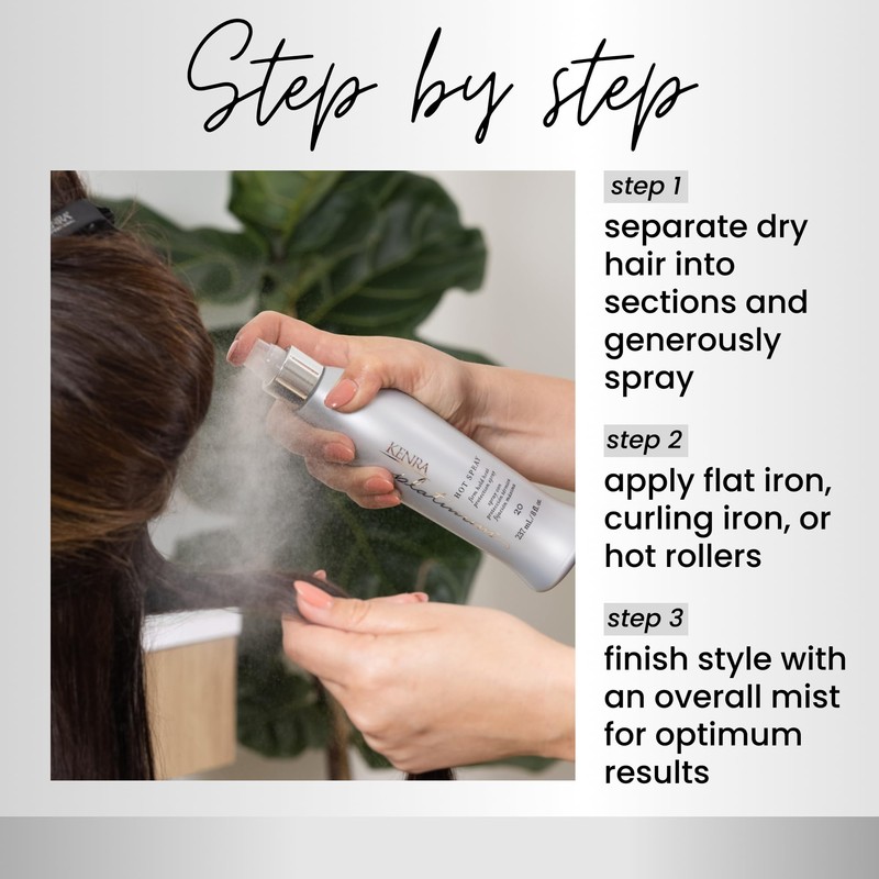 Kenra Platinum Hot Spray 20 | Heat Protection Styler |