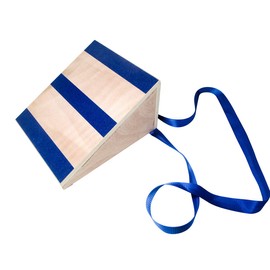 Trademark Innovations Calf Board Wedge Incline Slant Board Stretcher with Strap