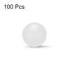sourcing map 5 pieces PP solid plastic ball bearing ball