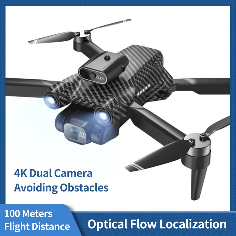 Remote Control Drone with Camera 4K Dual Camera 360° Infrared