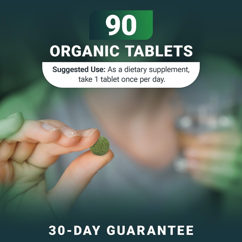 Dr. Berg's Greens Superfood Cruciferous Vegetable Tablets - Vegetable Supplements