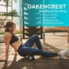 OAKENCREST Fascia Roller with 3D Texture Massage, Massage Roller, Foam