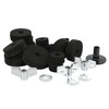 21Pcs Cymbal Replacement Accessories Felts Sleeves Wing Nuts Washers for
