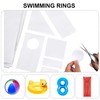 Syhood Vinyl Pool Patch 2.8 Ft X 4.1 Ft, White
