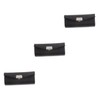 Baluue 3pcs Portable Lipstick Holder Decorative Lipstick Case Storage for