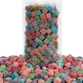 Smarty Stop Sour Chewy Candy Cubes (2 Pound (Pack of 1))
