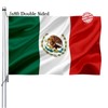 Mexico MX Flag 5x8 Outdoor Double Sided - Vivid Color