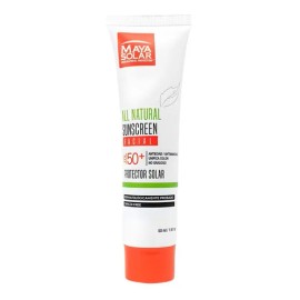 Protector Solar Facial Maya Solar All Natural Sunscreen Derma FPS 50+ Antiedad 50ml
