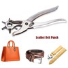 LEDON Leather Hole Punch, 23cm Belt Hole Puncher for Leather