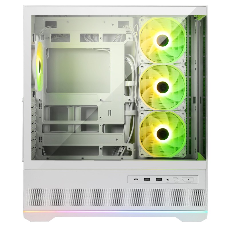 MSI MAG PANO 110R PZ White - Mid-Tower Gaming PC