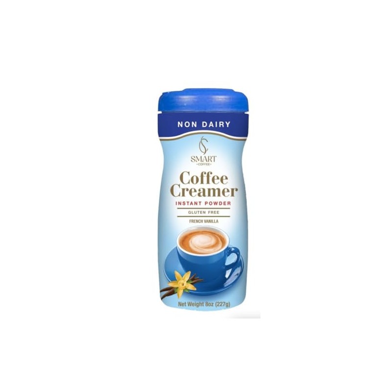 Smart Coffee Non Dairy Coffee Creamer French Vanilla Flavor 8