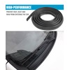 YAKEFLY 5.6FT Windshield Trim,Windshield Moulding,Front Windshield Moulding Trim Rubber Strip,Car