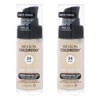 2 x Revlon Colorstay Pump 24HR Make Up SPF15 Comb/Oily