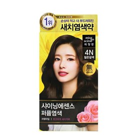 Mise-en-scène All New Shining Essence Hair Dye 4N Dark Brown Mise-en-Scène All New Shining Essence Hair Dye 3N Dark Brown Man with Flowers Clinic Hair Dye Y10 Lemon Yellow / 미쟝센 올뉴 샤이닝 에센스 염색약 4N 짙은갈색 미쟝센 올뉴 샤이닝 에센스 염색약 3N 흑갈색 꽃을든남자 크리닉 염색약 Y10 레몬옐로우