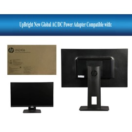 OEM Genuine 19V 2.1A AC/DC Adapter Compatible with HP VH240A 1KL30AA#ABA 1KL30AA#ABB 1KL30AT#ABU 2DS80AA#ABA 23.8" Full HD FHD IPS LCD LED Backlight Monitor 19.0VDC Power Supply Cord Battery Charger
