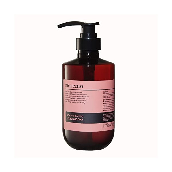 K-beauty Moremo Scalp Shampoo Clear And Cool 500ml(17oz) Hair Care Scalp Shampoo