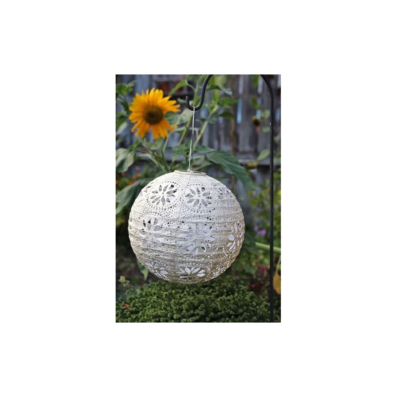 Allsop Home Garden 31598 Soji Stella Boho Globe 12-in. Tyvek
