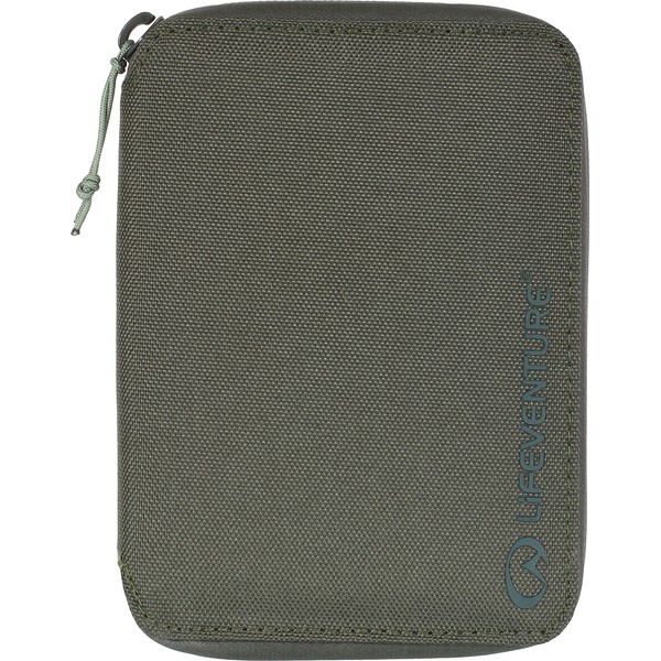 Lifeventure Men's RFiD Protected Mini Travel Wallet, Zip Bifold Wallet