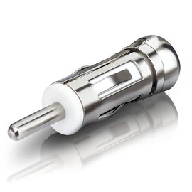 Bingfu Car Radio Antenna Adapter ISO Female to DIN Male Pack of 2 Compatible with Vehicle Car Radio Head Unit Stereo Receiver