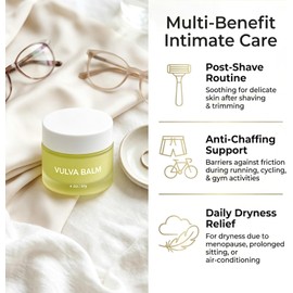 Hidratante Vulvar pH Equilibrado con Probióticos, Aceite de Oliva y Aguacat Tamaño viaje 45ml, absorbe exceso de sebo, hidrata la piel, previene degradación del maquillaje, mantiene cutis mate y fresco