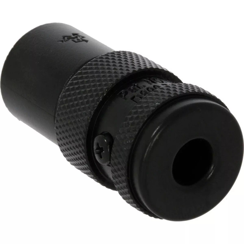 Squareplug SPX-MBK, Low Profile Heavy Duty Male 3 Pin XLR