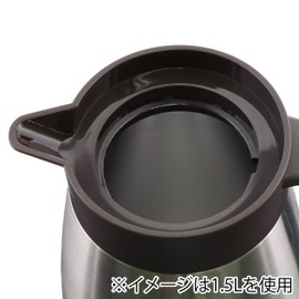 Bestco ND-4241 Thermal Tabletop Pot, Stainless Steel, 0.5 L (0.5 L), Eco de Thermo