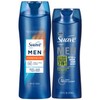 Suave Men 3-in-1 Variety 2-Pack – Hydrating Hair, Body, Face Wash