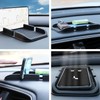 Non-Slip Mat Car Dashboard, Non-Slip Pads Car, Dashboard Tray, 3-in-1
