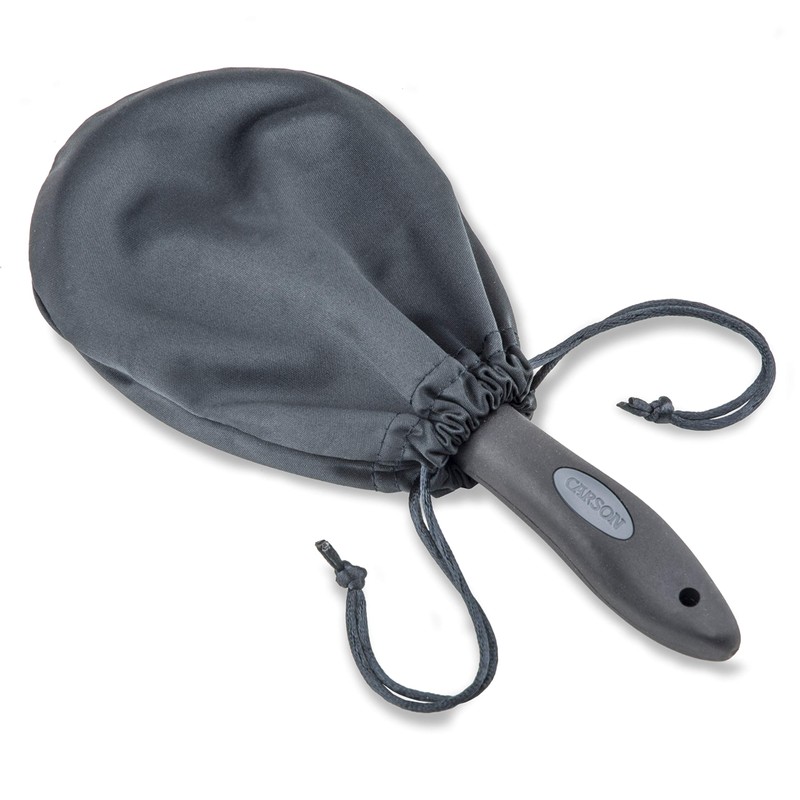 Carson® SureGrip 2x Soft-Grip Glass Magnifier with 10x Spot Lens