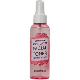 Rose Water Facial Toner Hydrate and Refresh by Trader Joe's (1 Bottle)