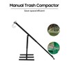 Lfhelper Manual Trash Compactor Tool for Kitchen Garden Can, Garbage