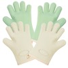 2 Pairs Silicone Oven Mitts Heat Resistant Gloves Heat Resistant
