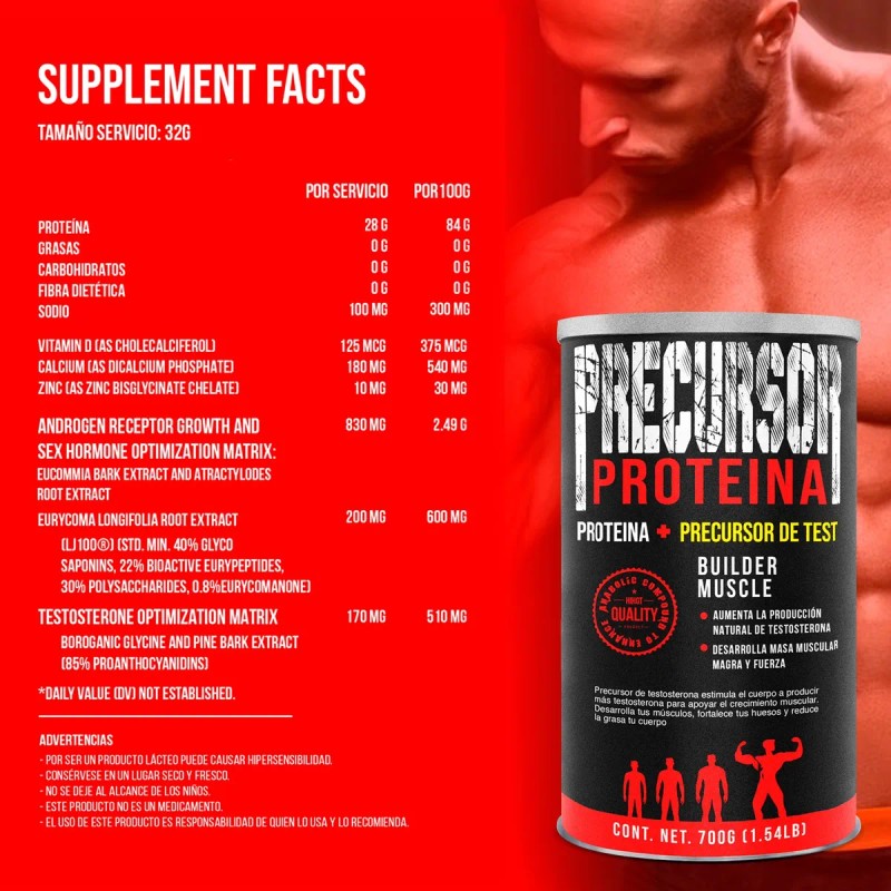 Precursor Testo 700g + Creatina Monohidratada 250g D-mon