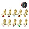 10 Trofeo Metalizado Mundial De Fútbol De La Copa Mundial