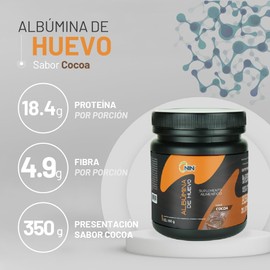 Albumina de Huevo Sabor Cocoa (350g)