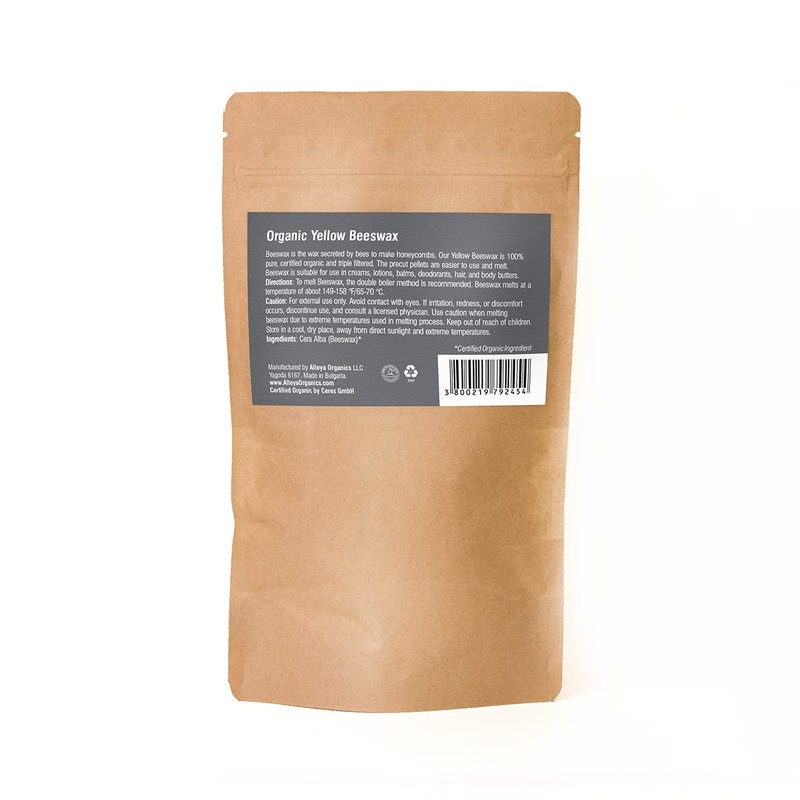 Alteya Organic Bees Wax 120gr - 100% USDA Certified Organic