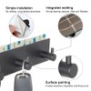 VIRFIN Key Holder for Wall with 2 Self-Adhesive Tapes, No