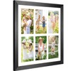 KSROECUD 13x13 Collage frame with 6 Openings 4X6 Pictures, Multiple