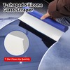 Sayene 2 Pack 12inch car Squeegee,Silicone Squeegee,car Window Squeegee,Flexible T-Bar