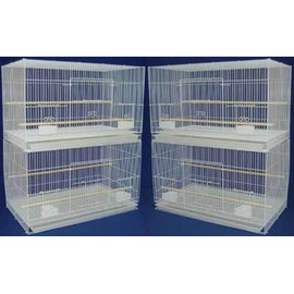 Mcage Lot of 4 Large 30" Flight Bird Breeding Cage Canary Aviary Lovebird Budgie Finch Parakeet
