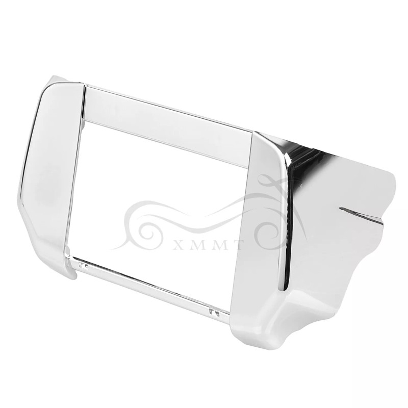 Unbranded Chrome Oil Cooler Surround Cover For Harley Road King