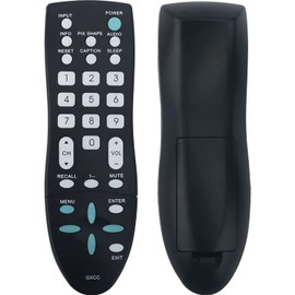 GXCC Remote Control Replacement for Sanyo TV DP26649 DP26640 DP42D23 DP19648 DP39E23 DP39E63 DP46812 DP46812 DP42841 DP50843 DP50842