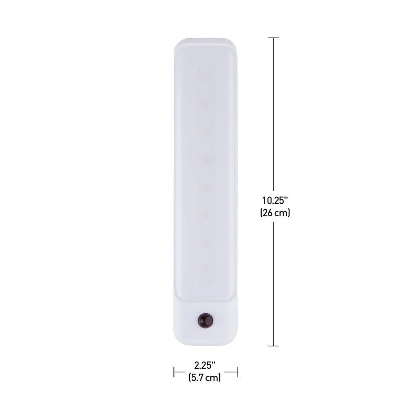 Globe Electric 10" LED Under Cabinet Edge Strip Light with