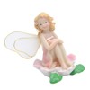 4Pcs/Set Fairy Statue Elf Sculpture Art Craft Outdoor Courtyard Garden