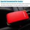 LEXLEY Armrest Box Cover Center Console Pad Waterproof Anti-Scratch Leather