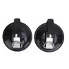 2pcs Rv Suction Cup Hooks Strong Hold Power Round Awning